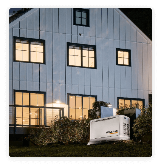 generac-generator-installation-night